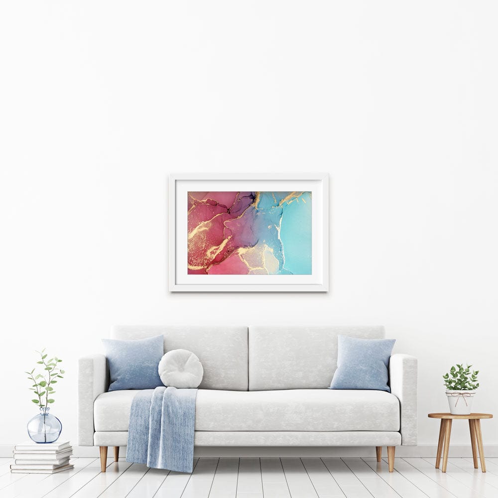 Beautiful Marble Framed Art Print wall art product djero.adlibeshe yahoo.com / Shutterstock