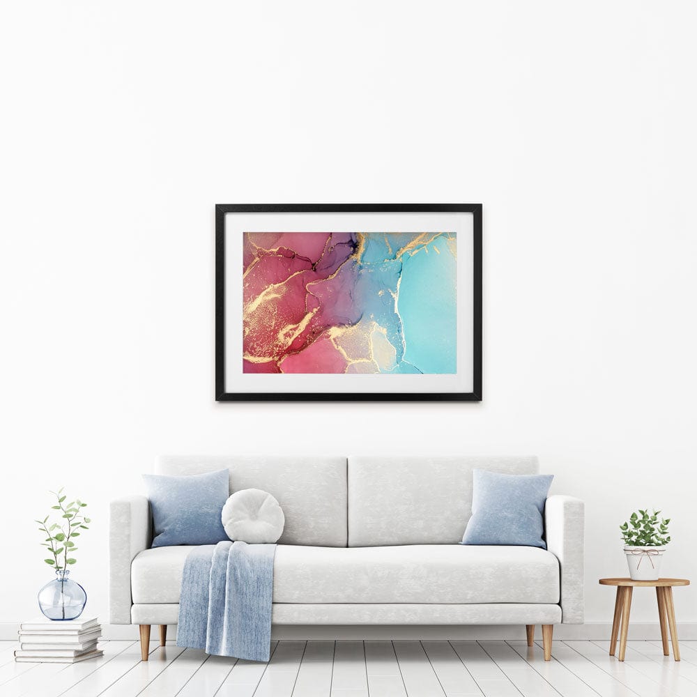 Beautiful Marble Framed Art Print wall art product djero.adlibeshe yahoo.com / Shutterstock