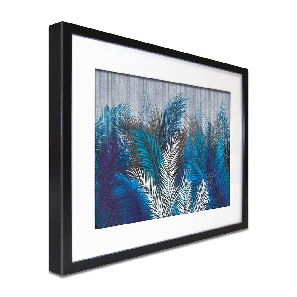 Blue Tropics Framed Art Print wall art product fotooboi_kld / Shutterstock