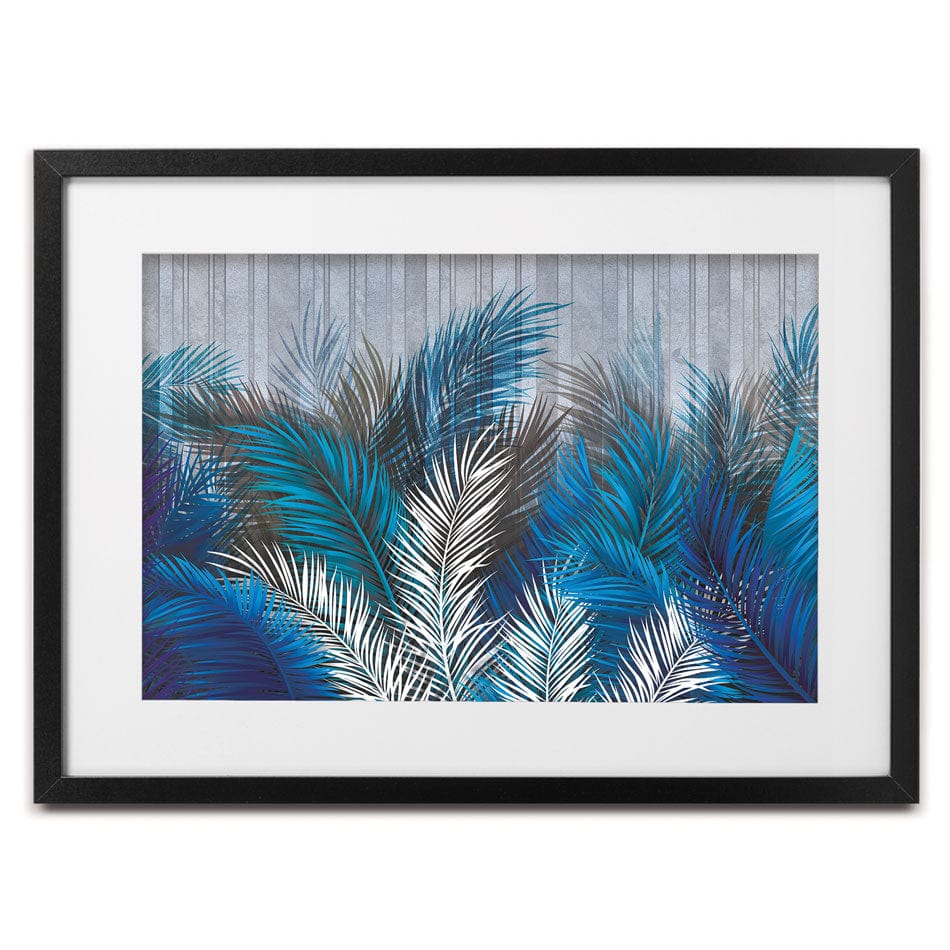 Blue Tropics Framed Art Print wall art product fotooboi_kld / Shutterstock