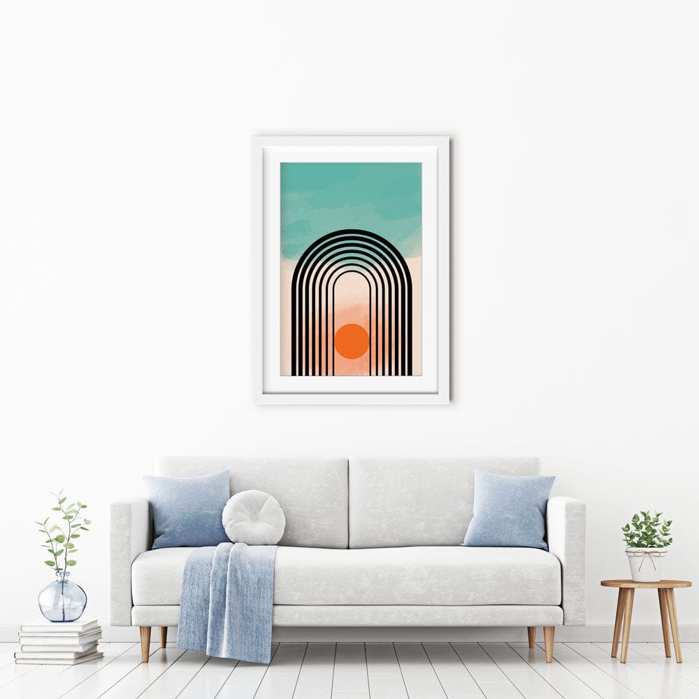 Boho Framed Art Print wall art product Zaie / Shutterstock