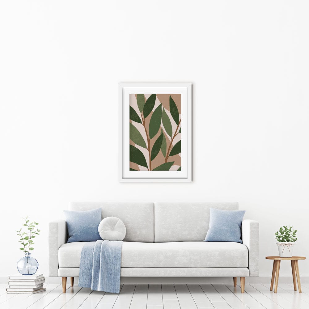 Botanical Boho Framed Art Print wall art product anna1195 / Shutterstock