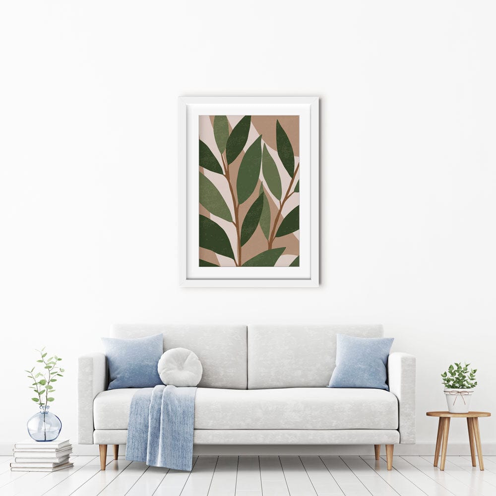 Botanical Boho Framed Art Print wall art product anna1195 / Shutterstock