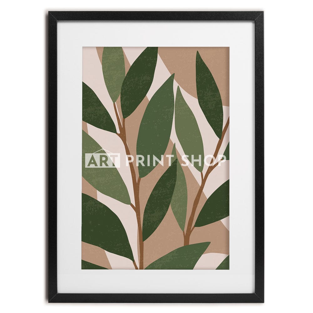 Botanical Boho Framed Art Print wall art product anna1195 / Shutterstock