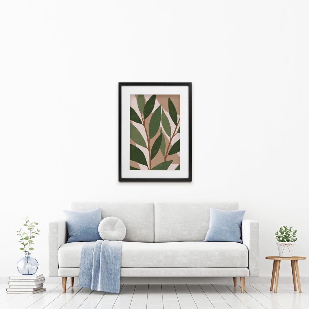 Botanical Boho Framed Art Print wall art product anna1195 / Shutterstock