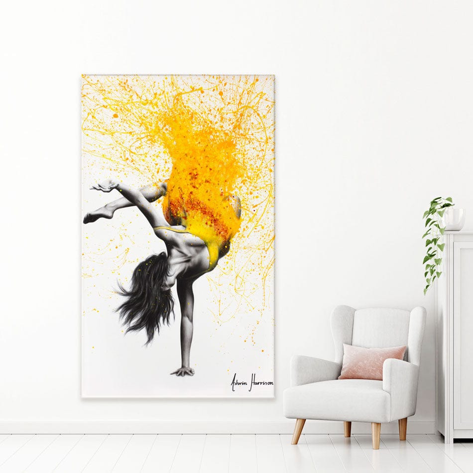 Break Into Dance Canvas Print wall art product Ashvin Harrison