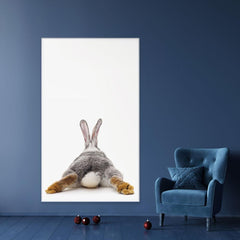 Bunny Rabbit Tail Canvas Print – Art Print Shop