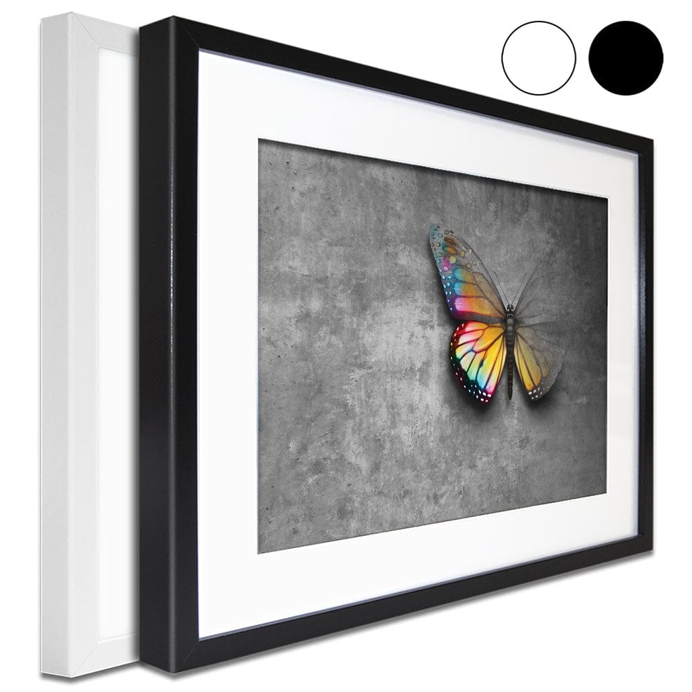 Butterfly Framed Art Print wall art product Lightspring / Shutterstock