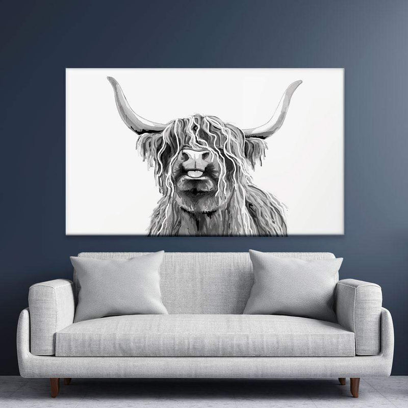 Highland Cow Canvas Prints – Art Print Shop