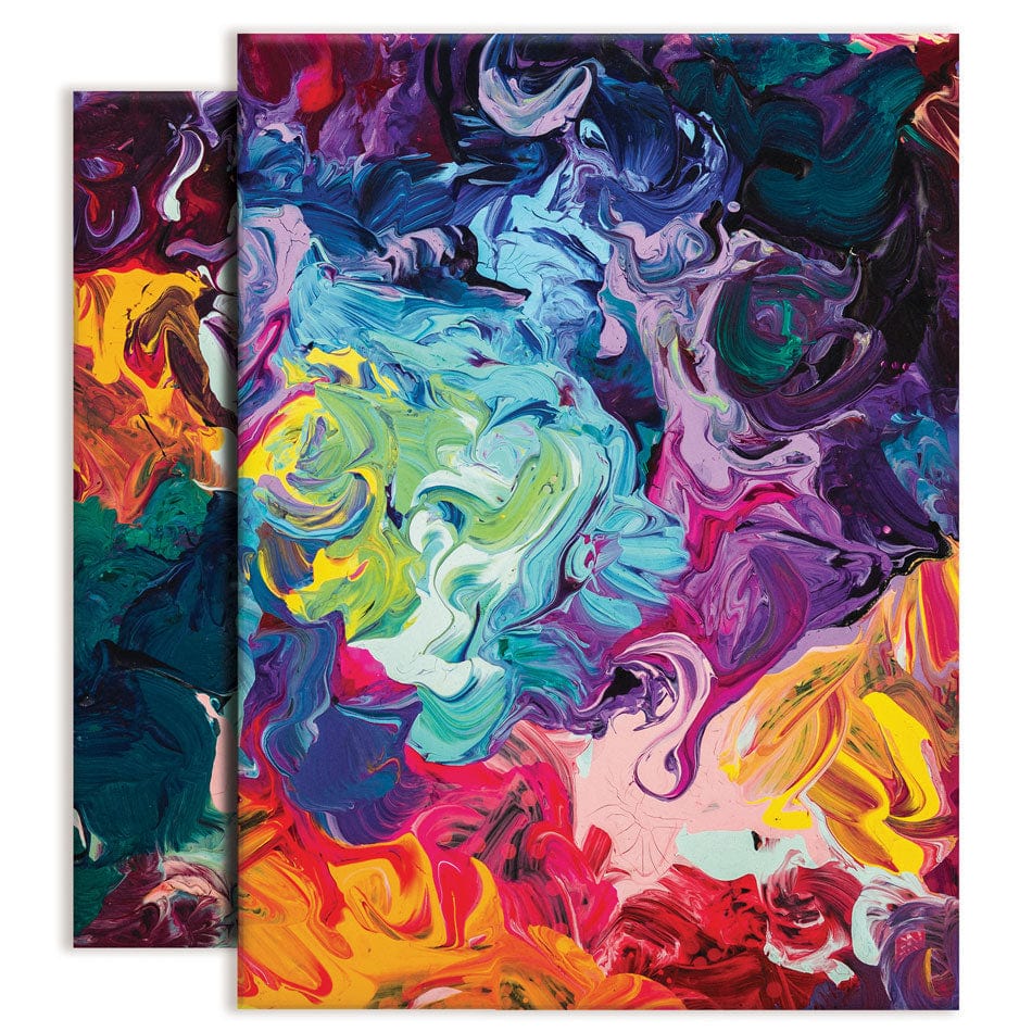 Colourful Abstract Duo Canvas Print wall art product vhpicstock / Shutterstock