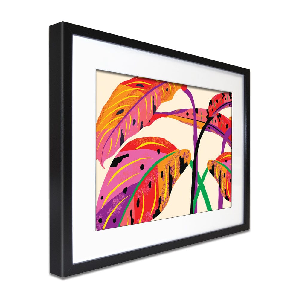 Colourful Foliage Framed Art Print wall art product vectortwins / Shutterstock