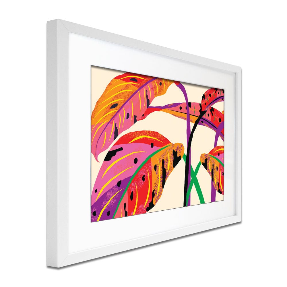 Colourful Foliage Framed Art Print wall art product vectortwins / Shutterstock