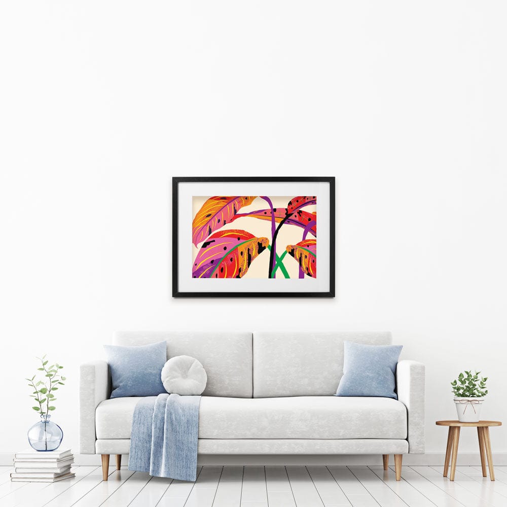 Colourful Foliage Framed Art Print wall art product vectortwins / Shutterstock