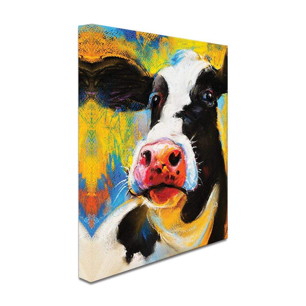 Cute Cow Portrait Canvas Print wall art product Ivailo Nikolov / Shutterstock