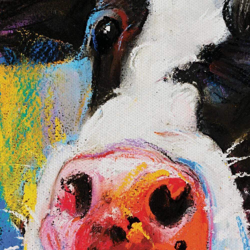 Cute Cow Portrait Canvas Print wall art product Ivailo Nikolov / Shutterstock