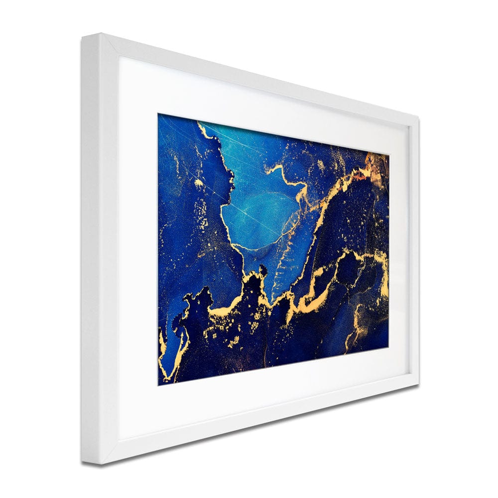 Electric Blue Framed Art Print wall art product djero.adlibeshe yahoo.com / Shutterstock