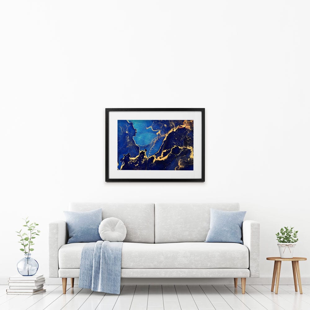 Electric Blue Framed Art Print wall art product djero.adlibeshe yahoo.com / Shutterstock