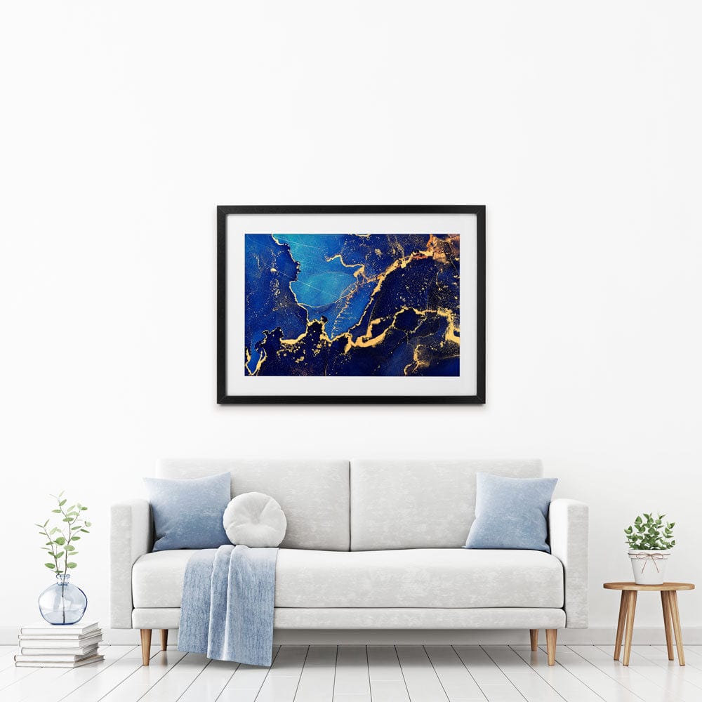 Electric Blue Framed Art Print wall art product djero.adlibeshe yahoo.com / Shutterstock