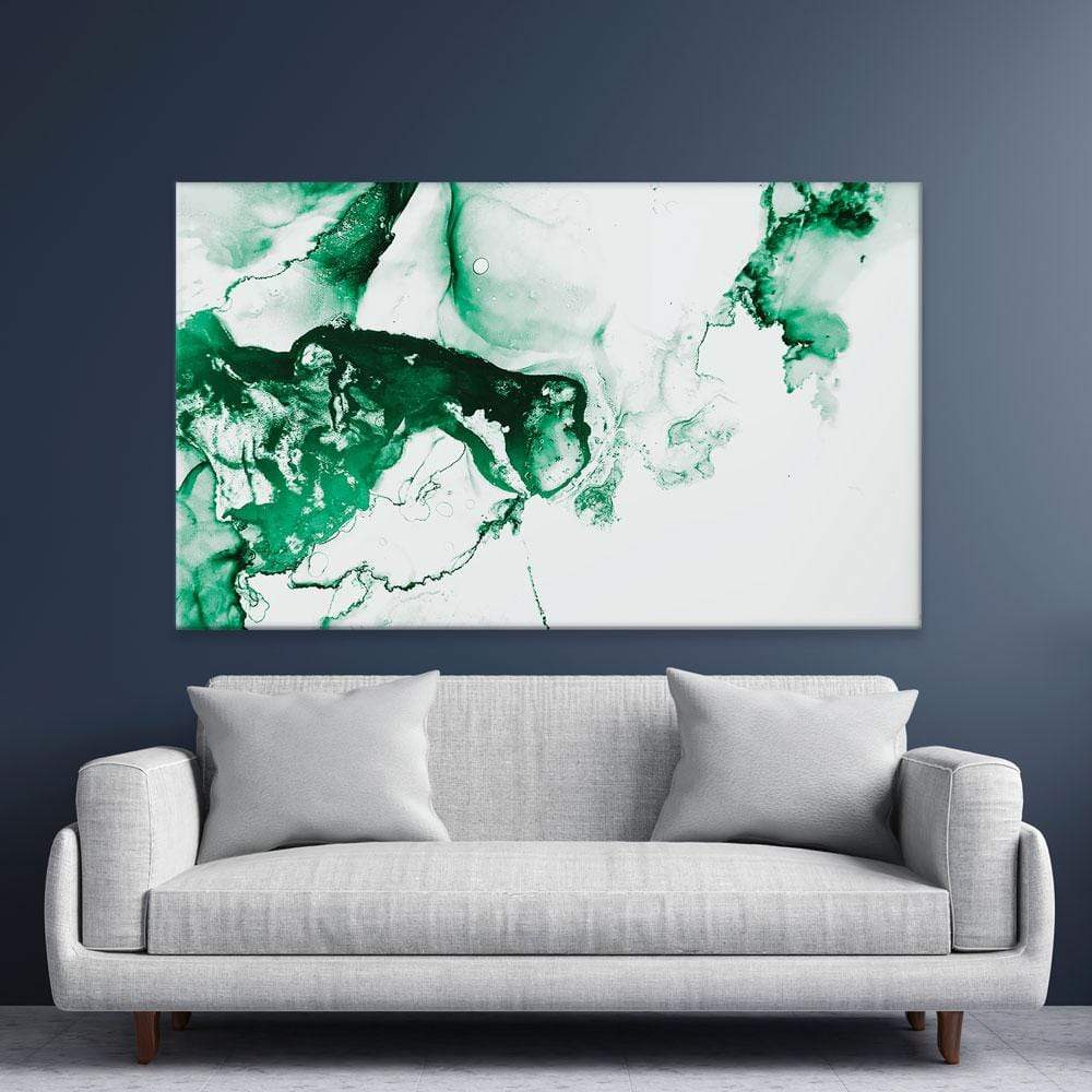 Emerald White Canvas Print wall art product MsMaya / Shutterstock