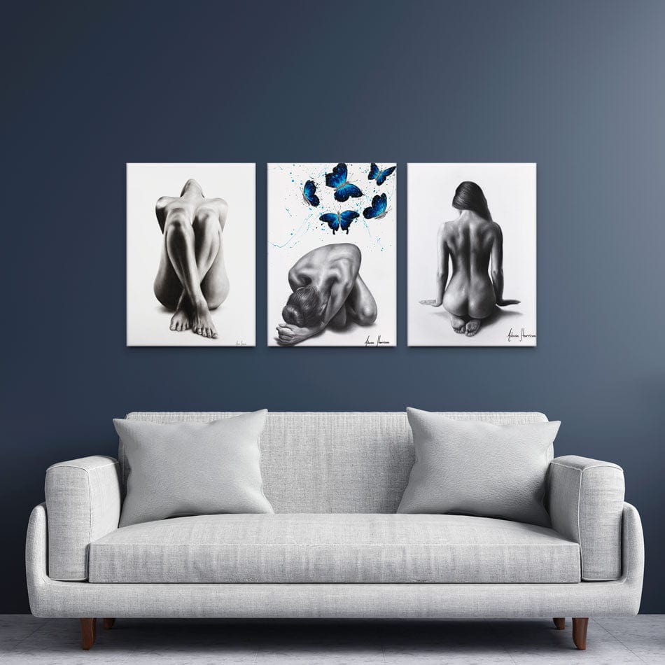 Female Energy Trio Canvas Print wall art product Ashvin Harrison