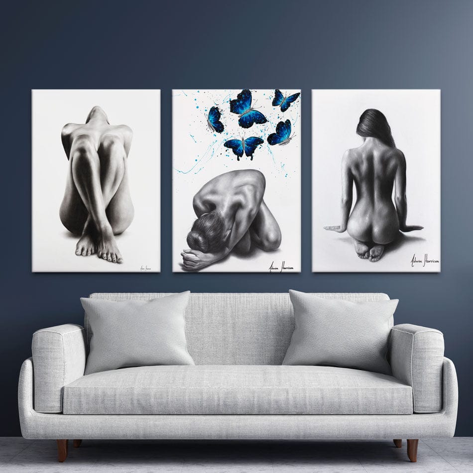 Female Energy Trio Canvas Print wall art product Ashvin Harrison