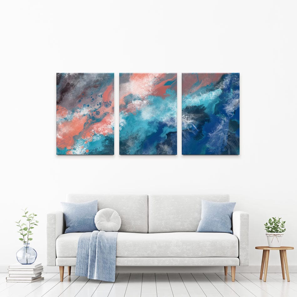 Flow Trio Canvas Print wall art product queso / Shutterstock