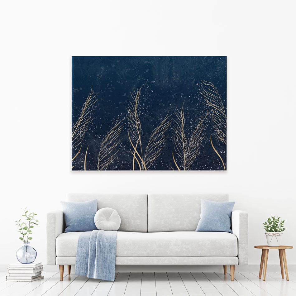 Golden Grass Canvas Print wall art product Aleshyn_Andrei / Shutterstock