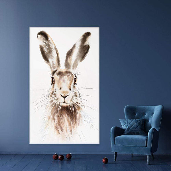 Harry The Hare Canvas Print – Art Print Shop