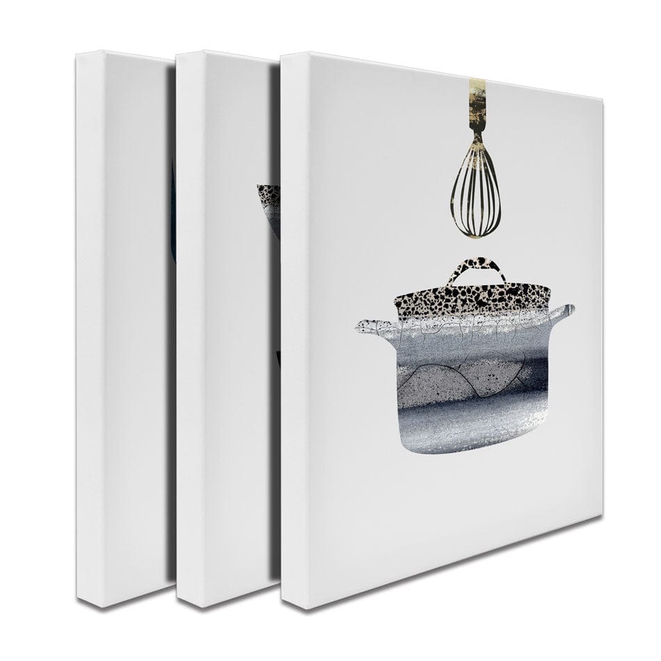 Kitchenware Trio Canvas Print wall art product Muzi pear studio / Shutterstock