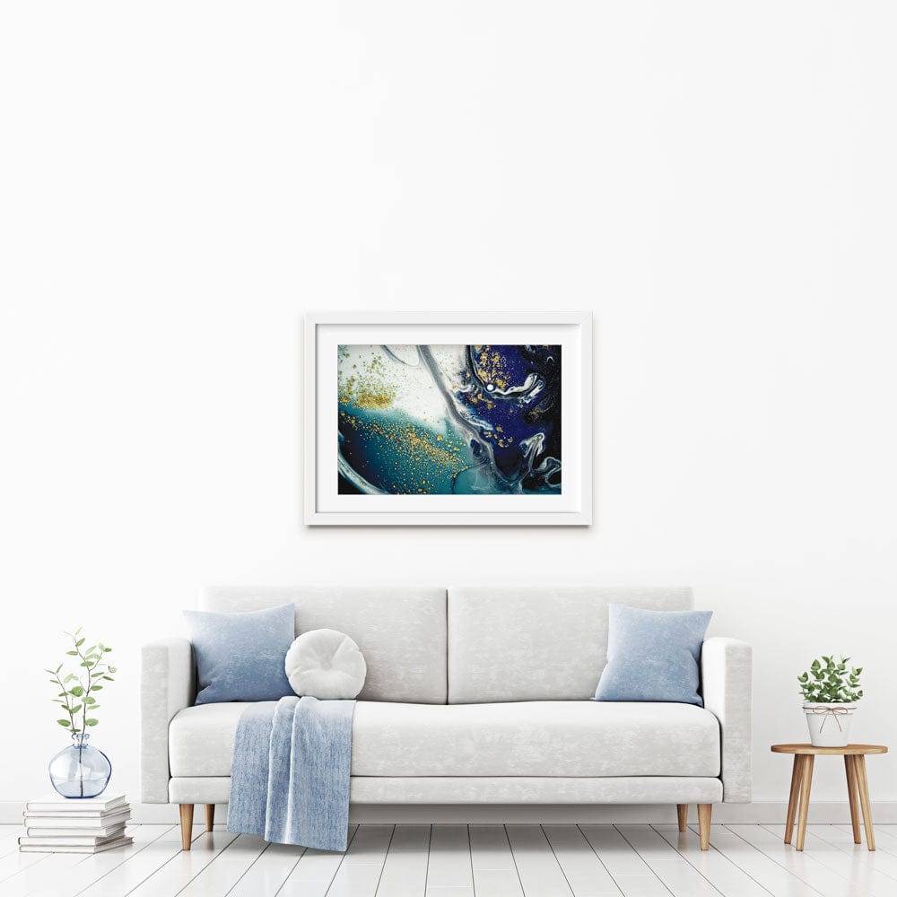 Magical Marble Framed Art Print wall art product CARACOLLA / Shutterstock