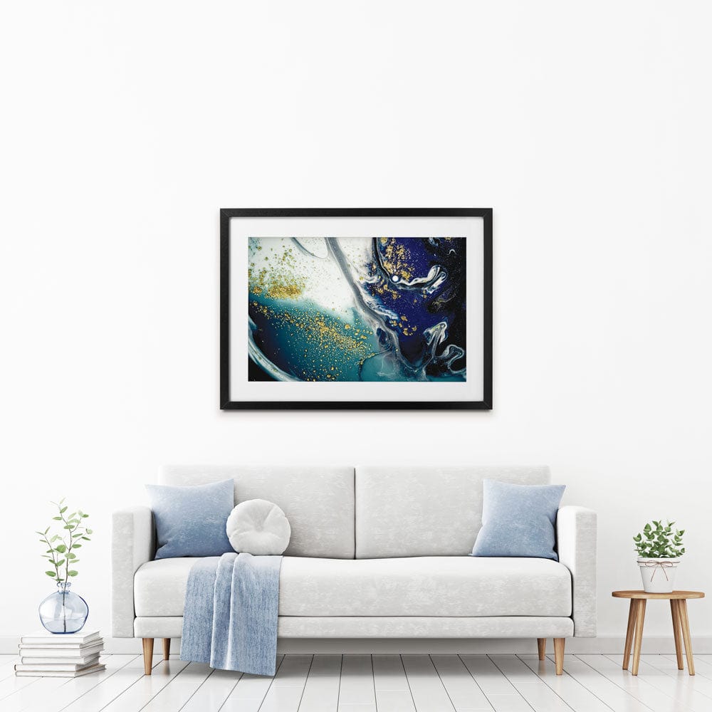 Magical Marble Framed Art Print wall art product CARACOLLA / Shutterstock