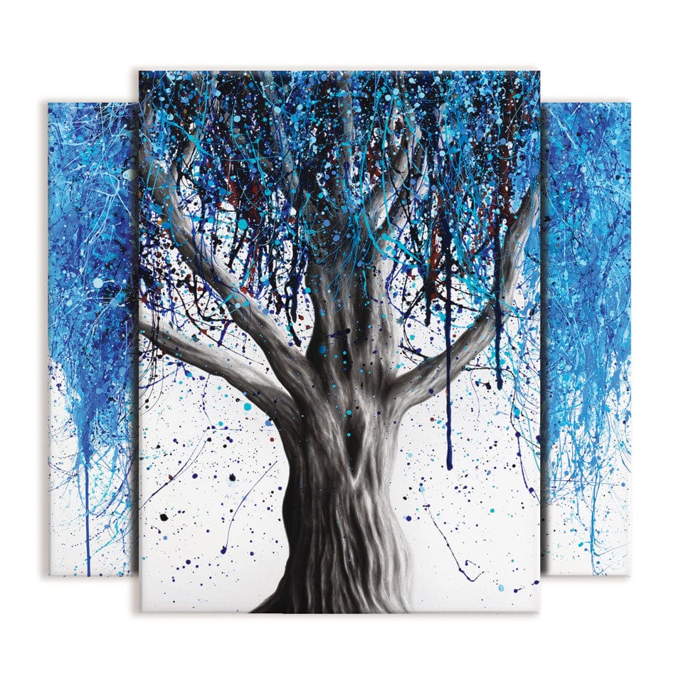 Midnight Dream Tree Trio Canvas Print wall art product Ashvin Harrison