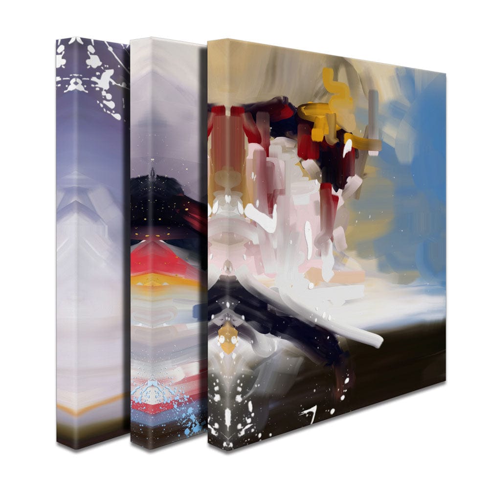 Modern Abstract Trio Canvas Print wall art product Tim Kats / Shutterstock