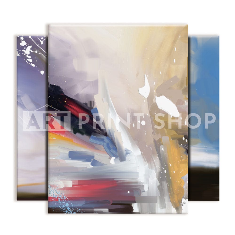 Modern Abstract Trio Canvas Print wall art product Tim Kats / Shutterstock