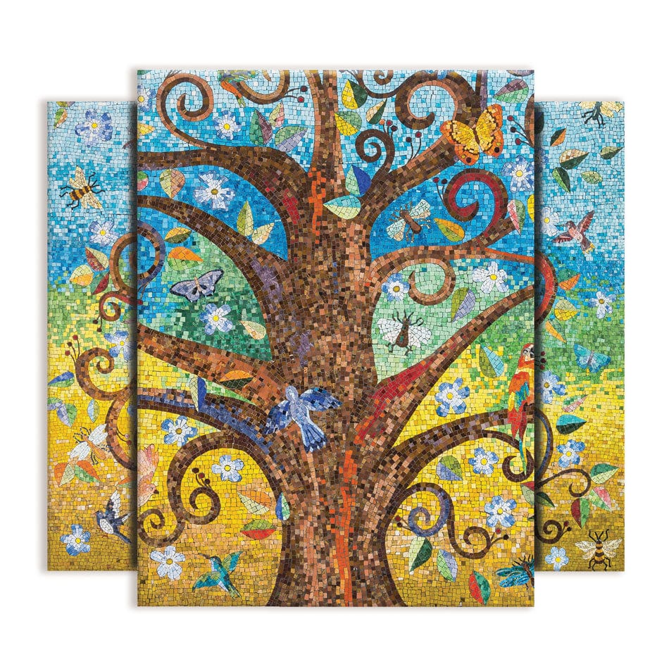 Mosaic Tree Trio Canvas Print wall art product Leon Rafael / Shutterstock