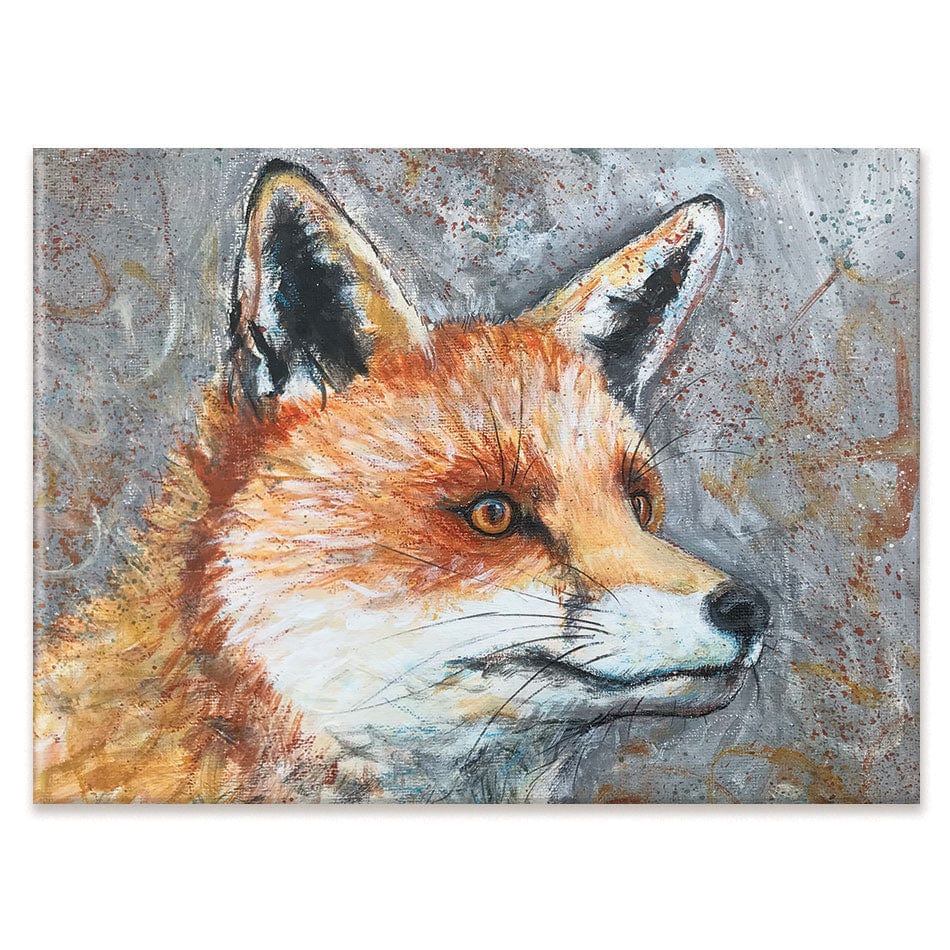 Mr Fox Canvas Print wall art product Jane Brookshaw