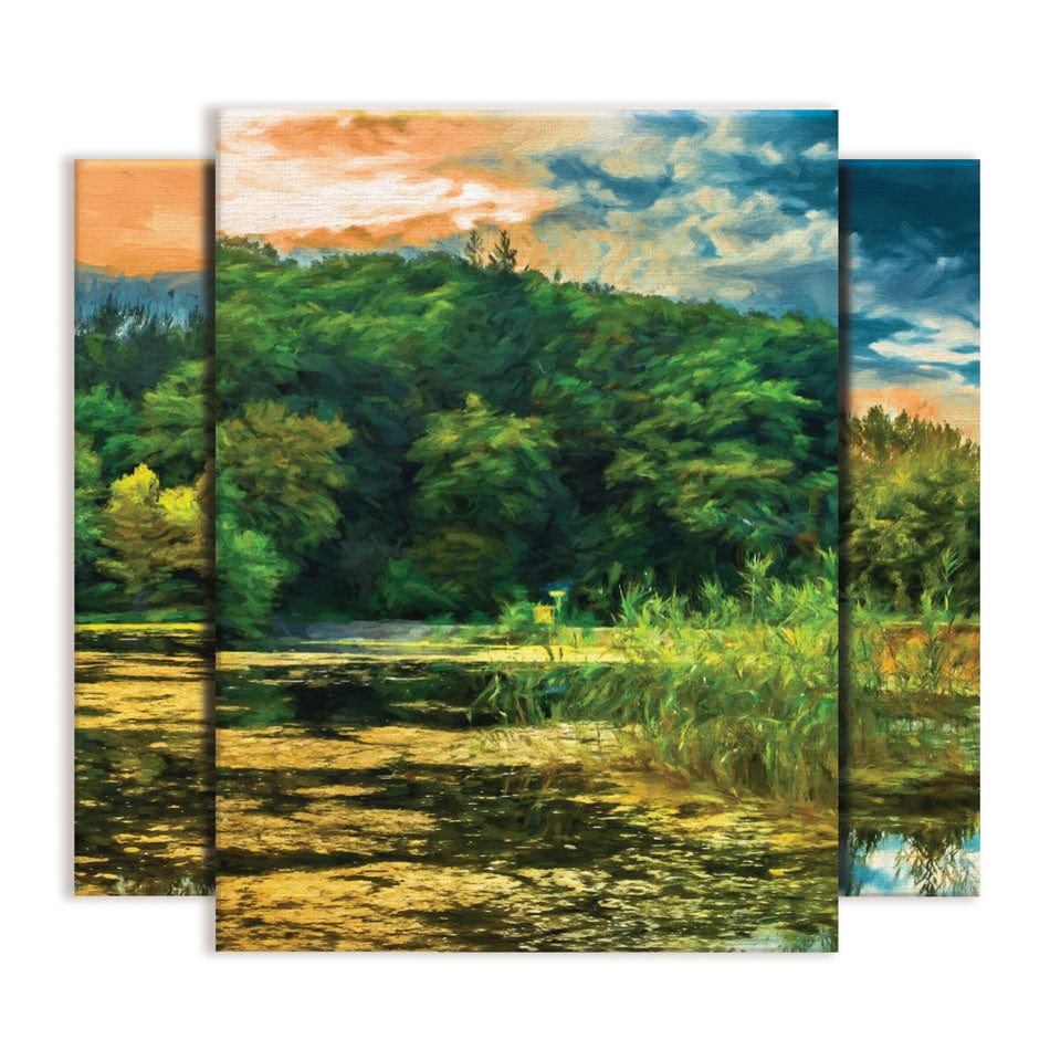 Nature Scene Trio Canvas Print wall art product Roberto Sorin / Shutterstock