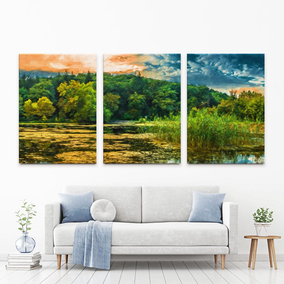 Nature Scene Trio Canvas Print wall art product Roberto Sorin / Shutterstock