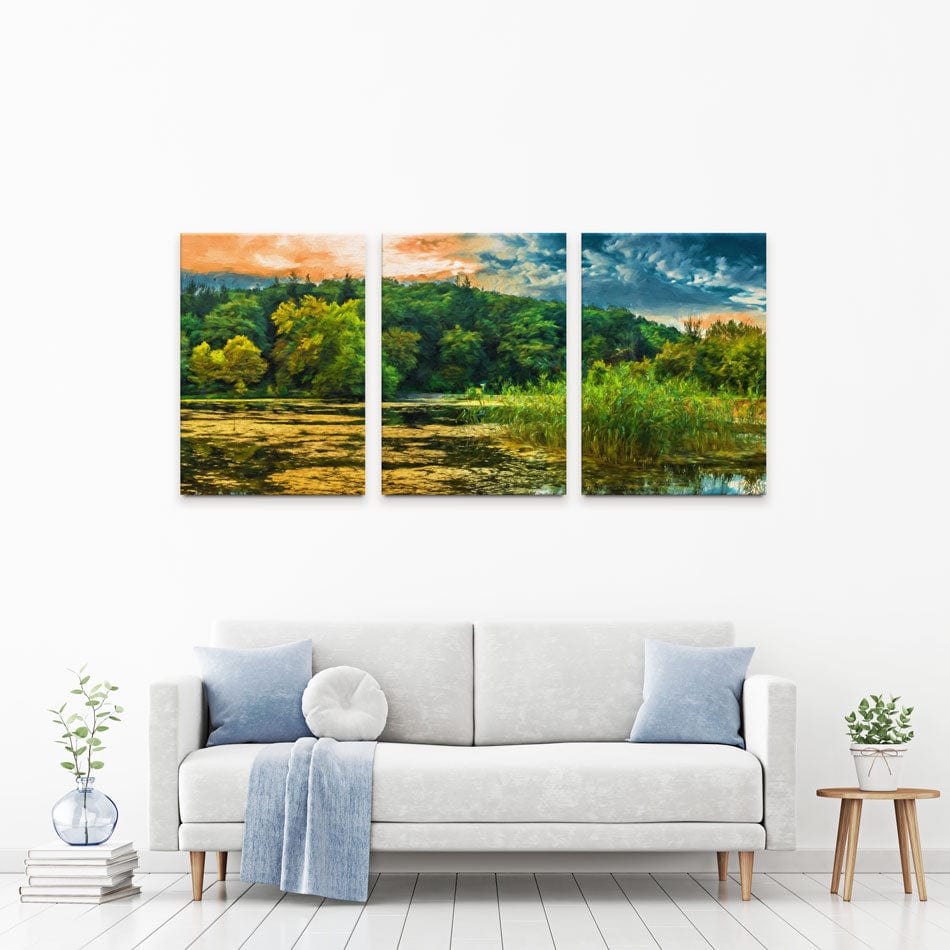 Nature Scene Trio Canvas Print wall art product Roberto Sorin / Shutterstock