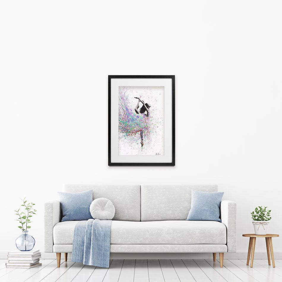 Opal Dance Framed Art Print wall art product Ashvin Harrison