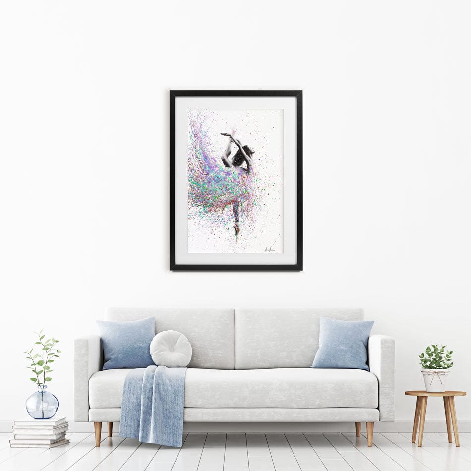 Opal Dance Framed Art Print wall art product Ashvin Harrison