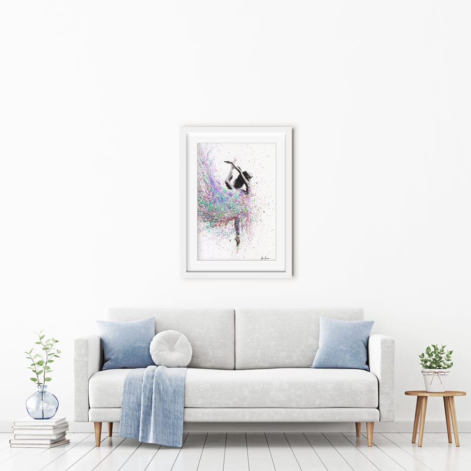 Opal Dance Framed Art Print wall art product Ashvin Harrison