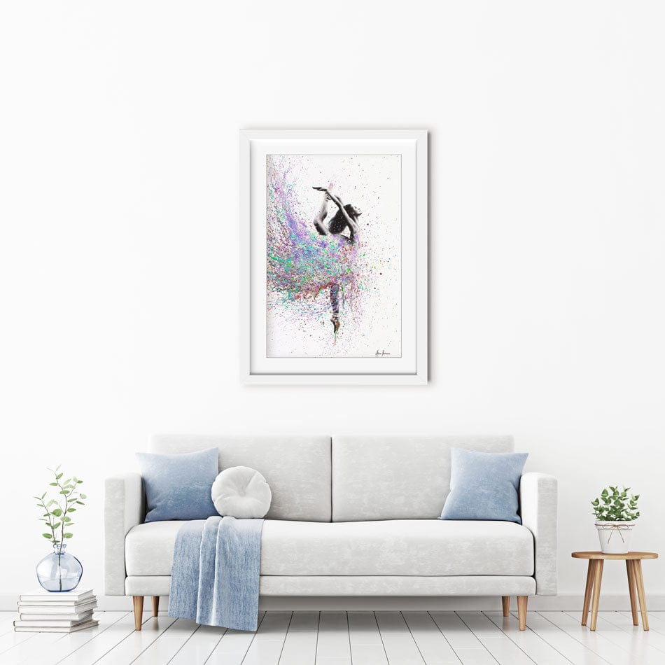 Opal Dance Framed Art Print wall art product Ashvin Harrison