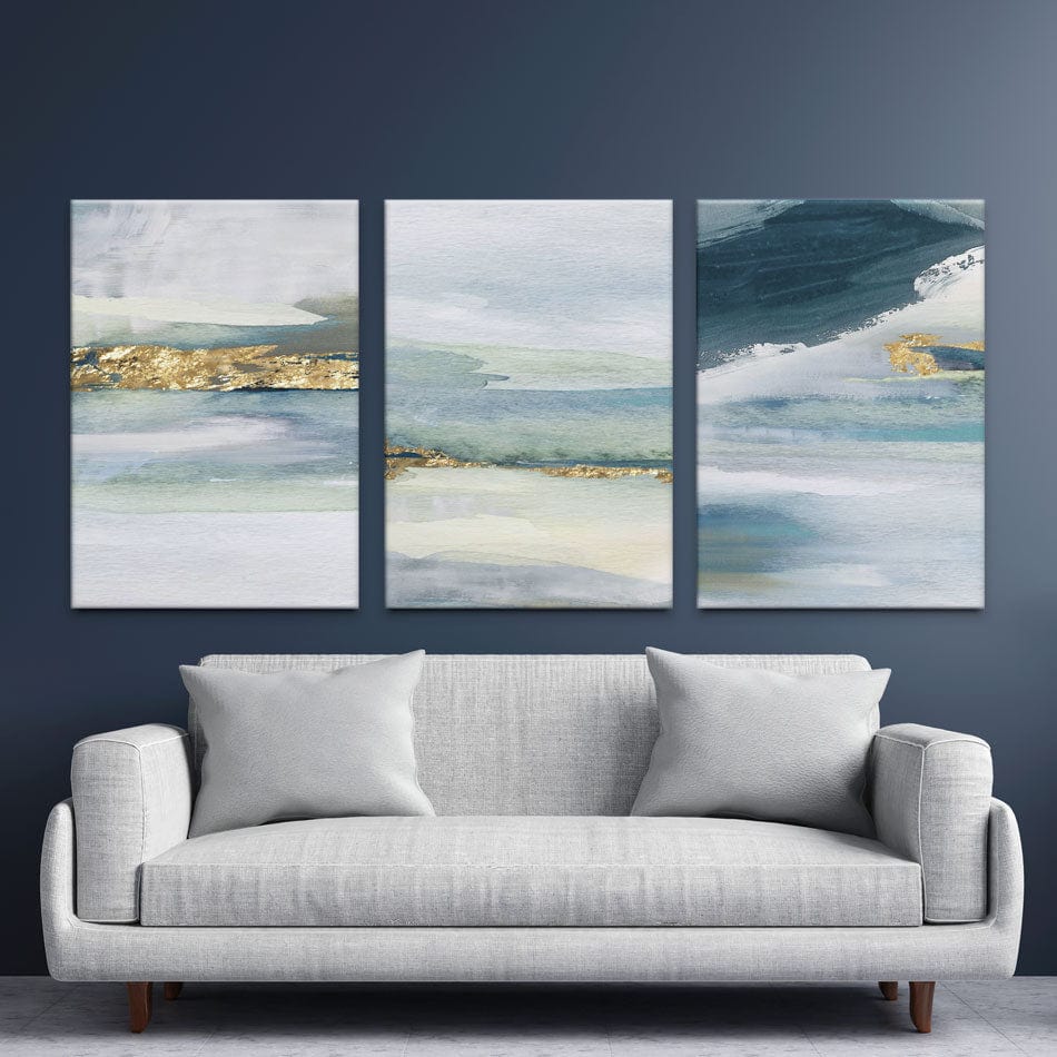 Out At Sea Trio Canvas Print wall art product Muzi pear studio / Shutterstock