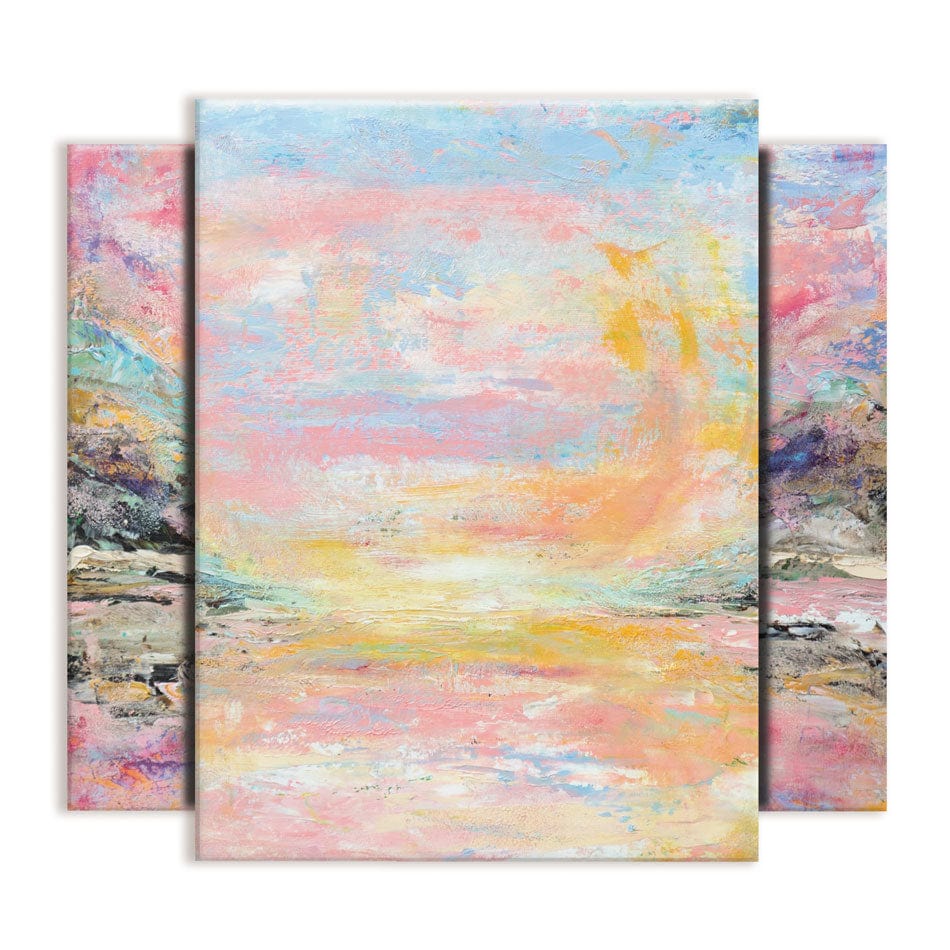 Pink Haze Trio Canvas Print wall art product Larisa Lavrova / Shutterstock