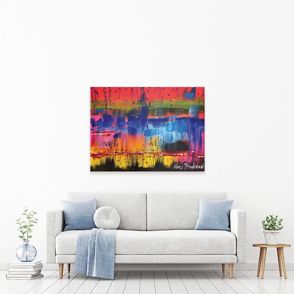 Reflections Canvas Print wall art product Jane Brookshaw