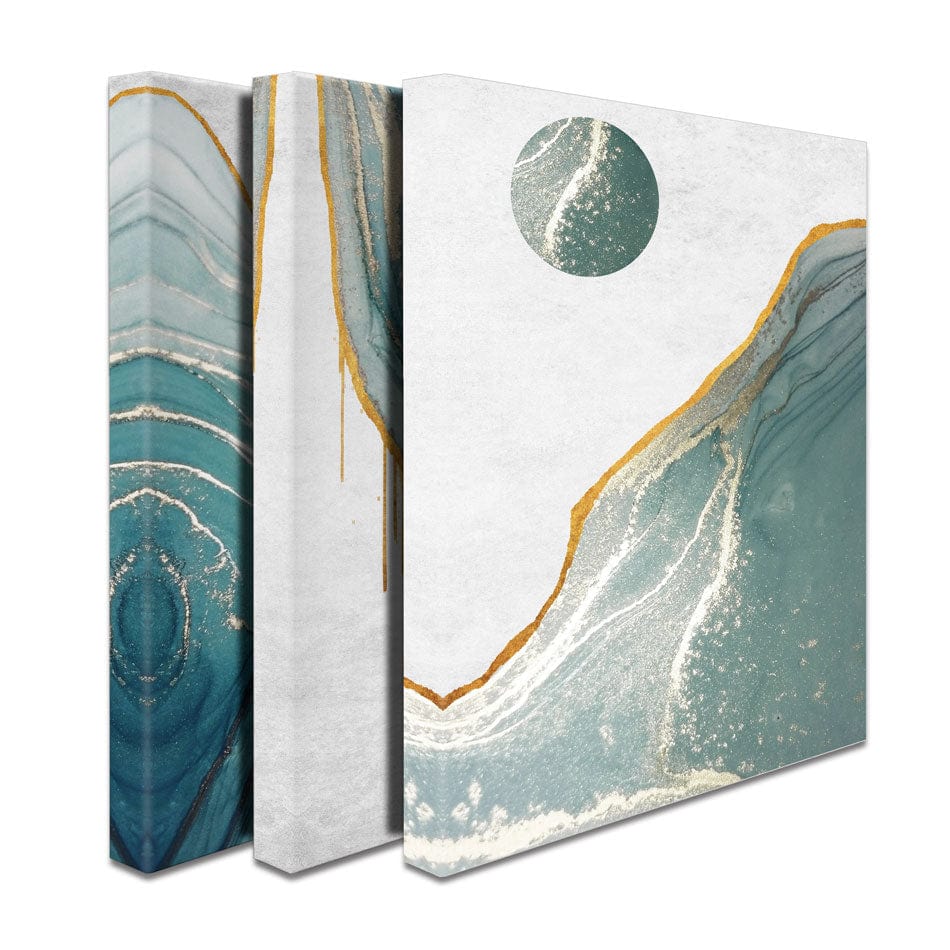 Scenic Marble Trio Canvas Print wall art product Xiao Chen studio / Shutterstock