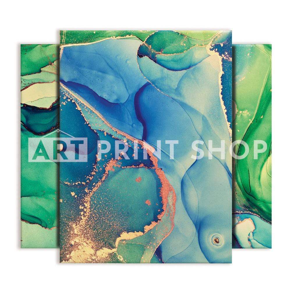 Sea Marble Trio Canvas Print wall art product djero.adlibeshe yahoo.com / Shutterstock