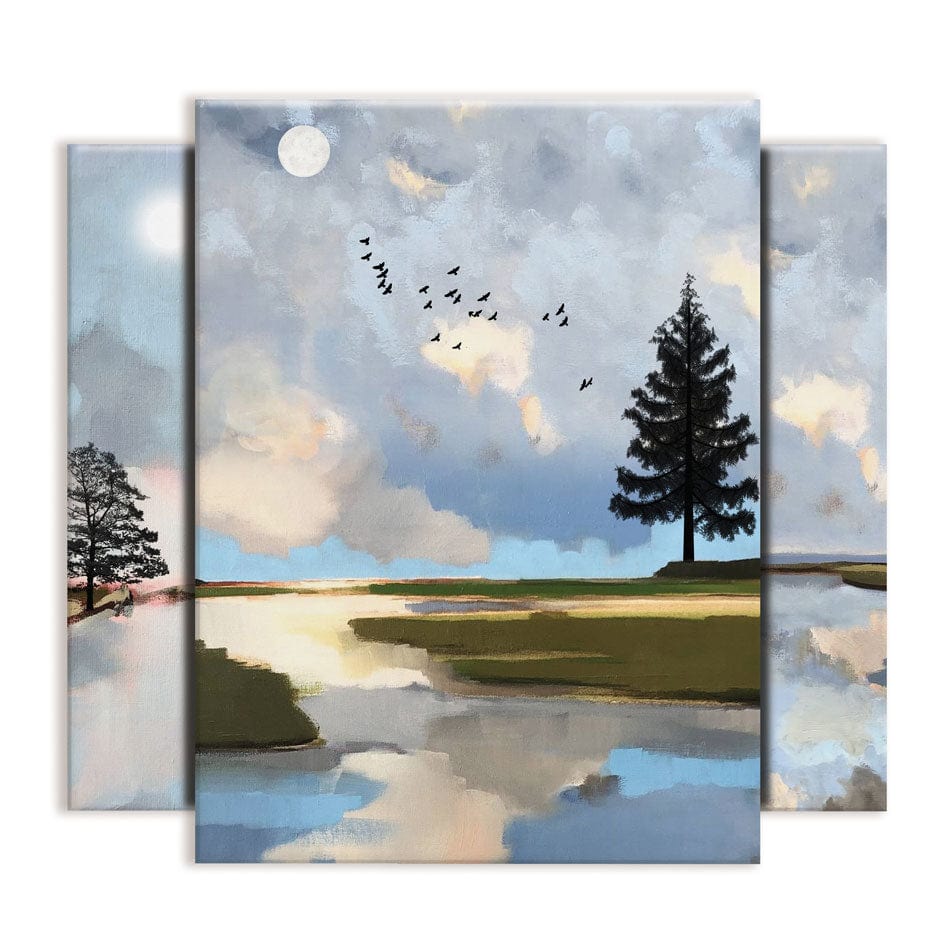 Sunrise To Sunset Trio Canvas Print wall art product Greatart / Shutterstock