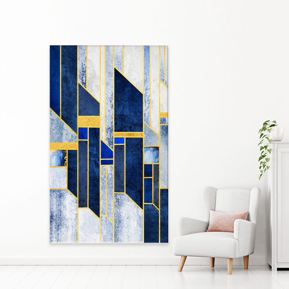 Vertical Geometric Canvas Print wall art product Artone Graphica / Shutterstock